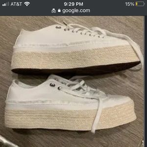 Women’s Converse Platform espadrilles.